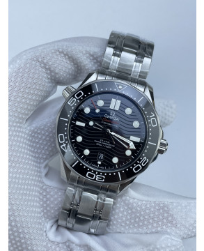 (준비완료/특급배송)NO.2733/VS공장 오메가 씨마스터 다이버 300 스틸 블랙다이얼V4 VS8800 (최신무브업버전)