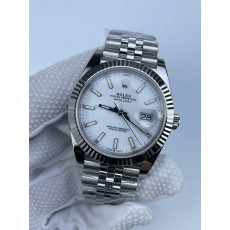 (준비완료/특급배송)NO.3177/롤렉스 데이저스트 41 화이트 바인덱스 126334 QP공장